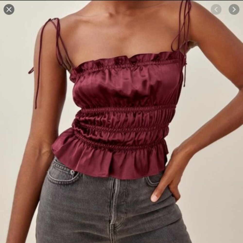 Poshmark Viviana Top Reformation